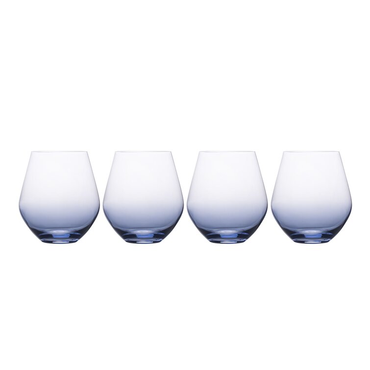 2122 Large Stemless Wine Glass - Ice Blue