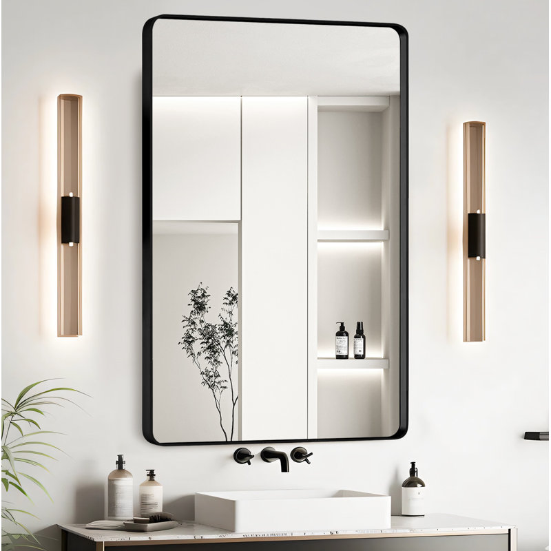 Miroir de salle de bain 30 pouces, H 24 po x l 30 po