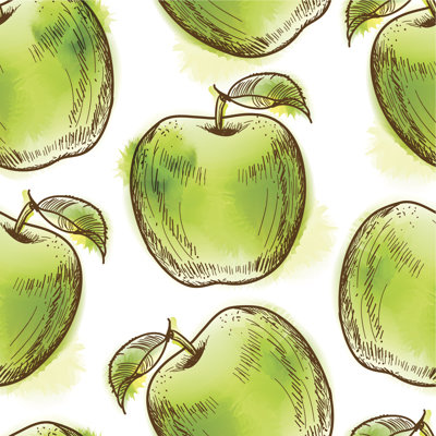 Pomme verte Asuka - peinture sur toile tendue
