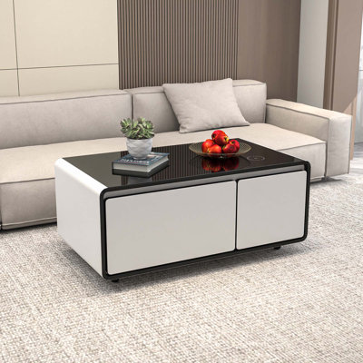 Smart Coffee Table With Built-In Fridge