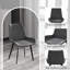 Chaise de salle à manger moderne 2 pieds