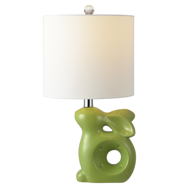 Lampe de table 19 po Bystrom Rabbit, Vert