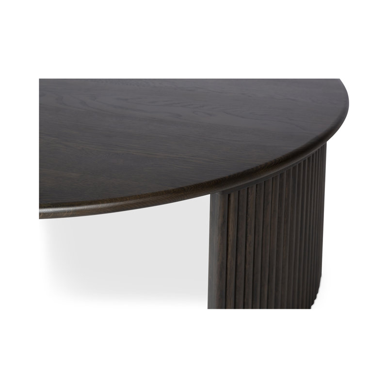 Penny Small Coffee Table Dark Brown, 15.75" H x 39" L x 39" W, Espresso