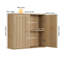 Armoires à pharmacie peu encombrantes, maison de salle de bain moderne rainurée en bois MDF