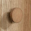 Armoire de rangement à finition brune pour la cuisine, la buanderie ou le salon, conception rustique, tablettes personnalisables, fabrication en brun, style réglable pratique et robuste
