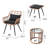 Giblin Wicker - Person Patio Conversation Set with Cushions-29520782-123700106