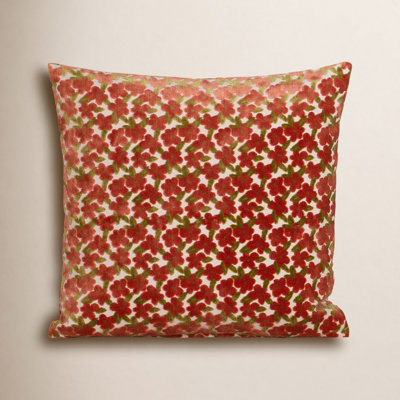 Birch lane Gretchen Rose 20 Inch Polyester Accent Pillow