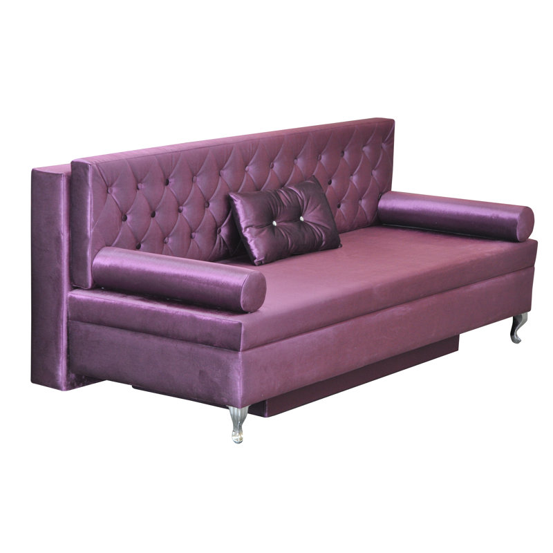 Glamour 3 Seater Sleeper, Violet