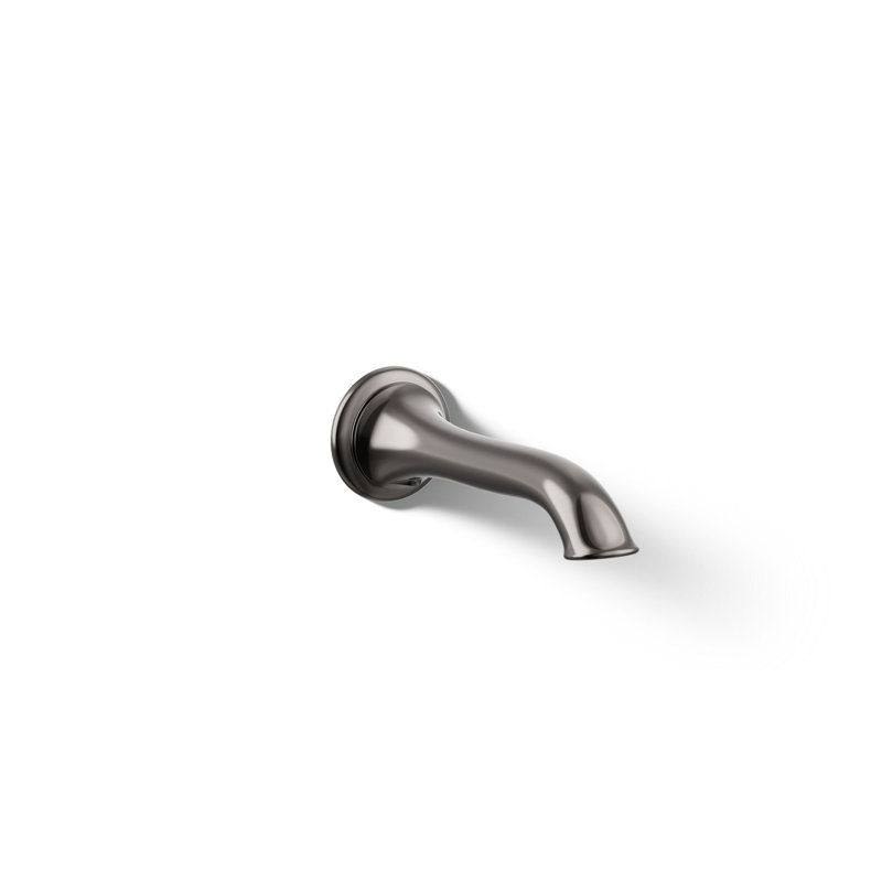 Artifacts® Wall-Mount Bath Spout with Flare Design, Vibrant Titanium