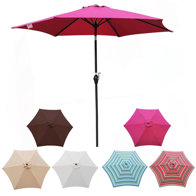Parasol de patio, parasol 9 pi, Bourgogne