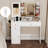 Vanity Desk With Mirror And Light-248873298