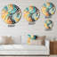 Horloge murale artistique à motif artistique «Tell And Black»-101233880