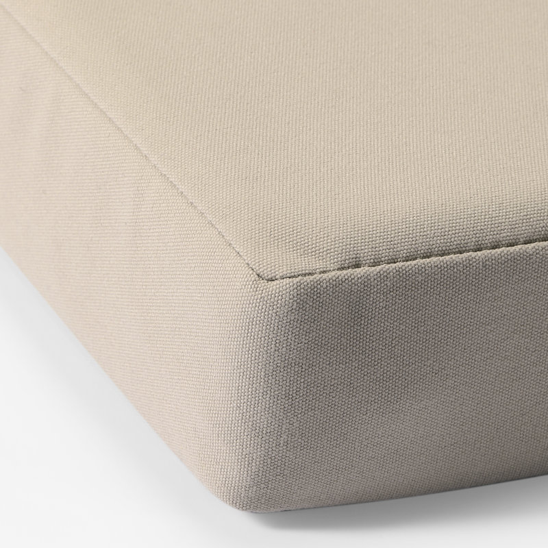 Coussin de siège et de dossier Adirondack de 2,5 po de diamètre Vinnie, Beige