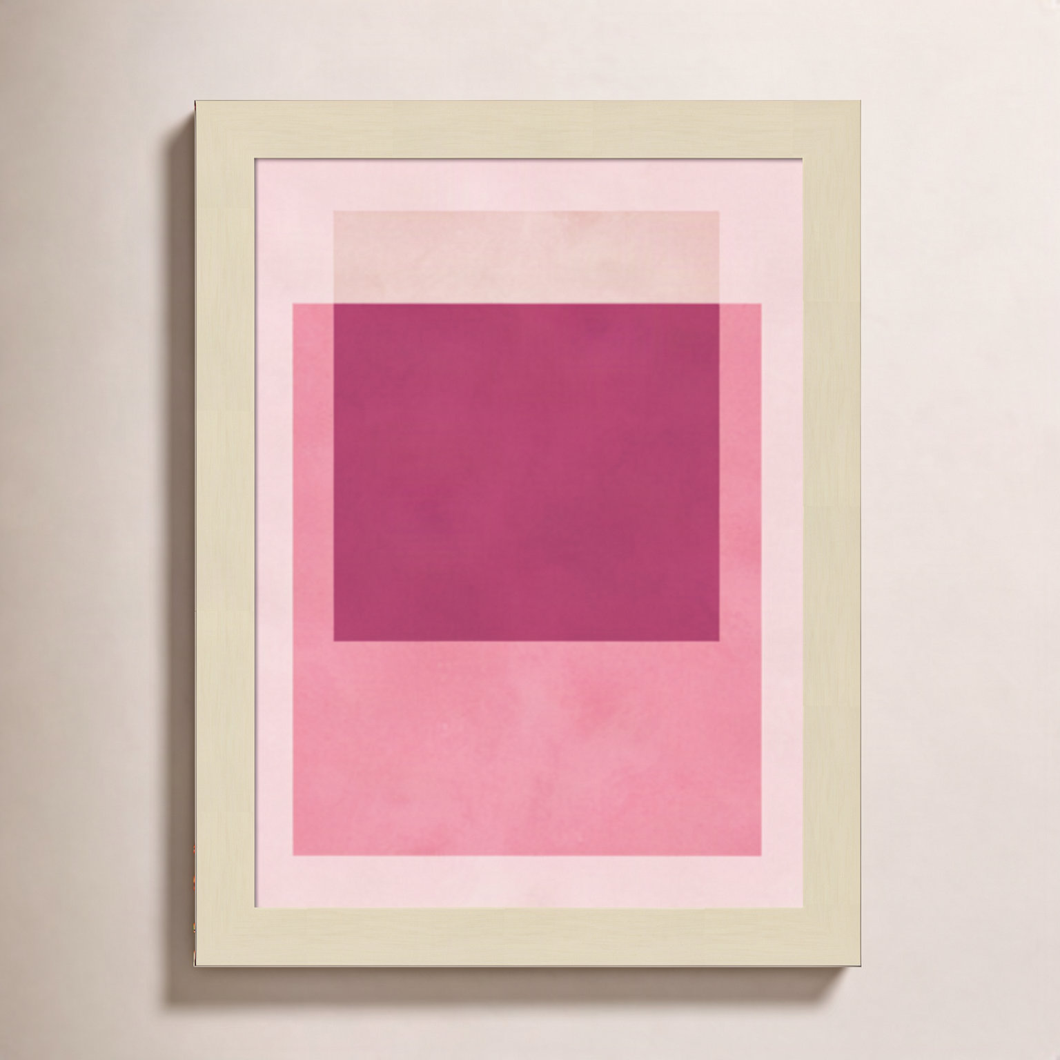 Overlapping Geometry 12 Print, Brown, 13" H x 10" W