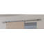 Modern Sliding Barn Closet Door Hardware Track Kit System Unit for Single Door Accessory