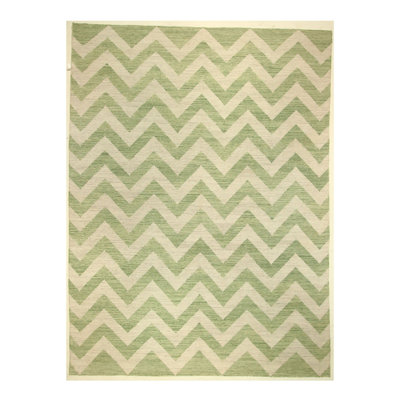 Flatweave Chevron Area Rug