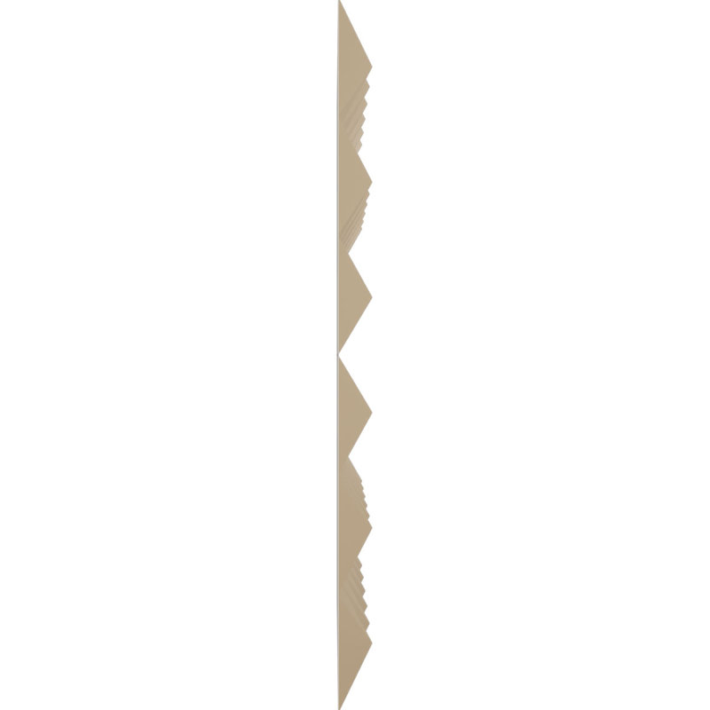 Damon EnduraWall Decorative 3D Wall Panel, UltraCover Satin Smokey Beige