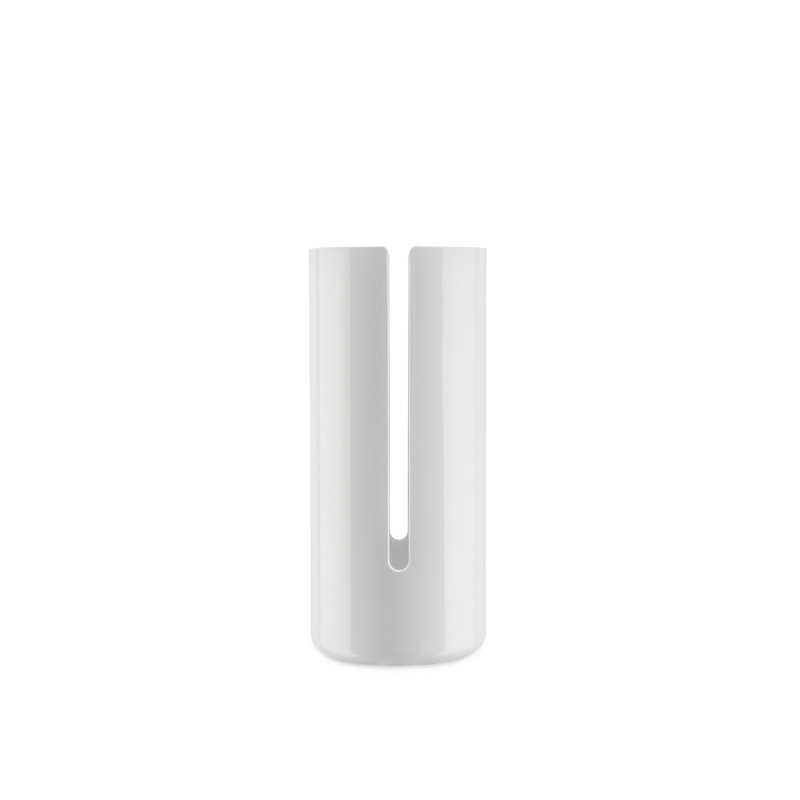 Birillo Toilet Paper Roll Container, White