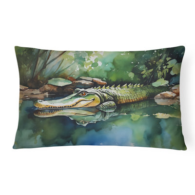 Alligator Throw Pillow