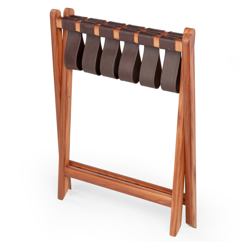 Porte-bagages pliable en bois