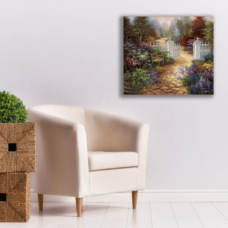 Toile épique «Gateway To Enchantment» par Nicky Boehme, 30 po x 26 po