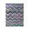 Hand-Knotted 2010s Kilim Blue 10'3" x 11'11" Wool Area Rug