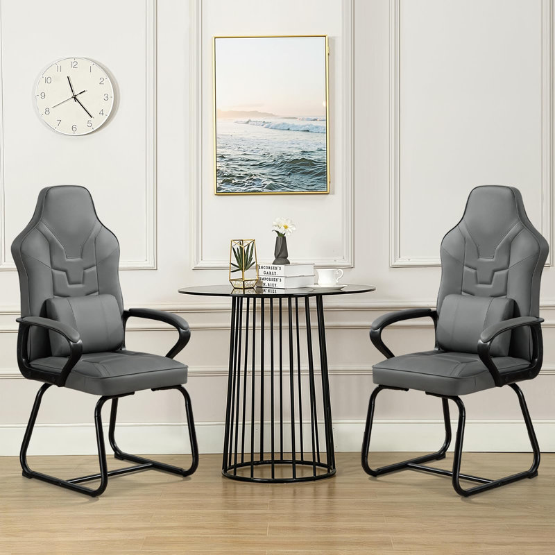 Chaise de salle d'attente empilable avec structure en métal
