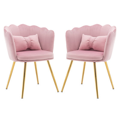 Tussey 48 cm H Velvet Armchair