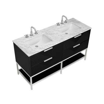 Diamond 60'' W Double Vanity