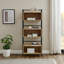 Duryea 162cm H x 67cm W Stainless Steel Bookcase
