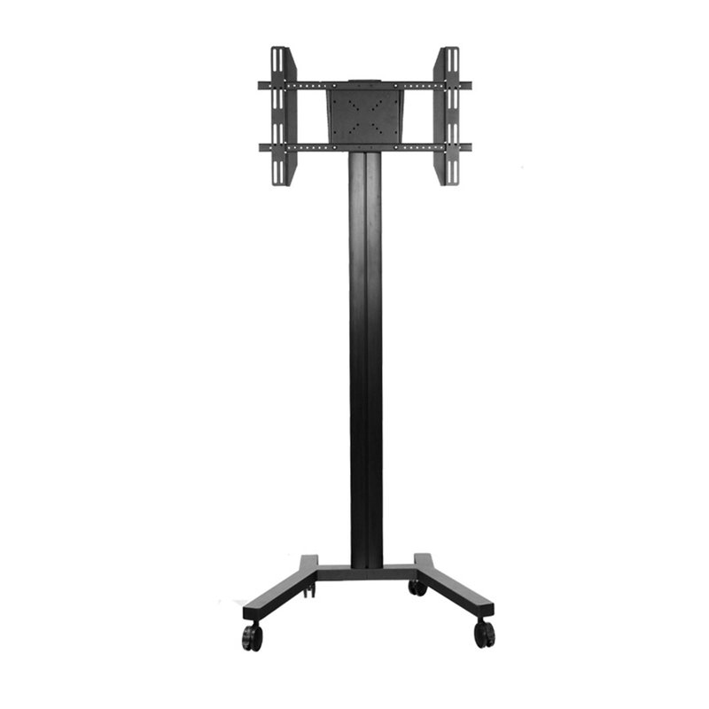 Support de fixation au sol Claudette noir pouvant supporter jusqu'à 132 lb