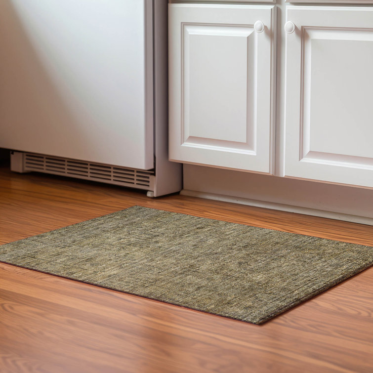 Premium Machine Washable Prisco Brown Rug