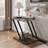 Z-Shaped Weather Resistant Wicker Patio Side Table