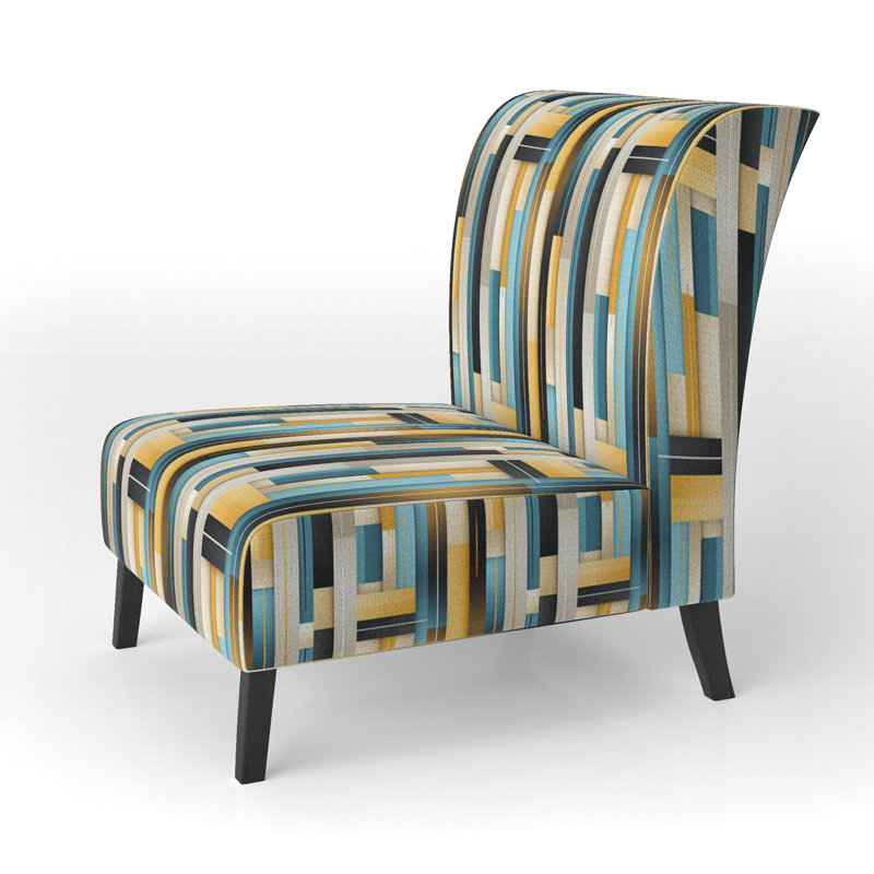 Fauteuil de chambre Serene Stripes - Rembourré