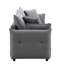 Lit gigogne en tissu avec rangement Irina-1868609718