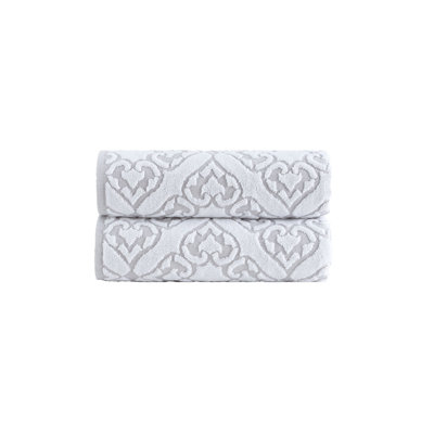 Gonzales Turkish Cotton Midweight Jacquard Bath Towel