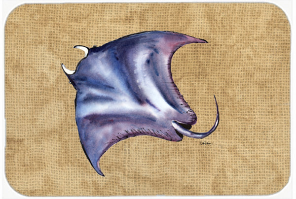 Caroline's Treasures Stingray Glass Cutting Board