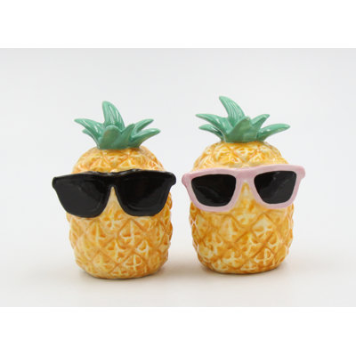 Pineapple Sunglasses Couple Salt And Pepper