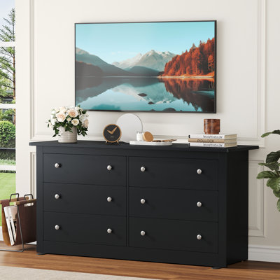 59" W 6 - Drawer Dresser