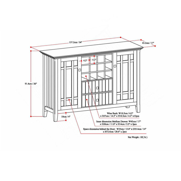Dimensions du produit