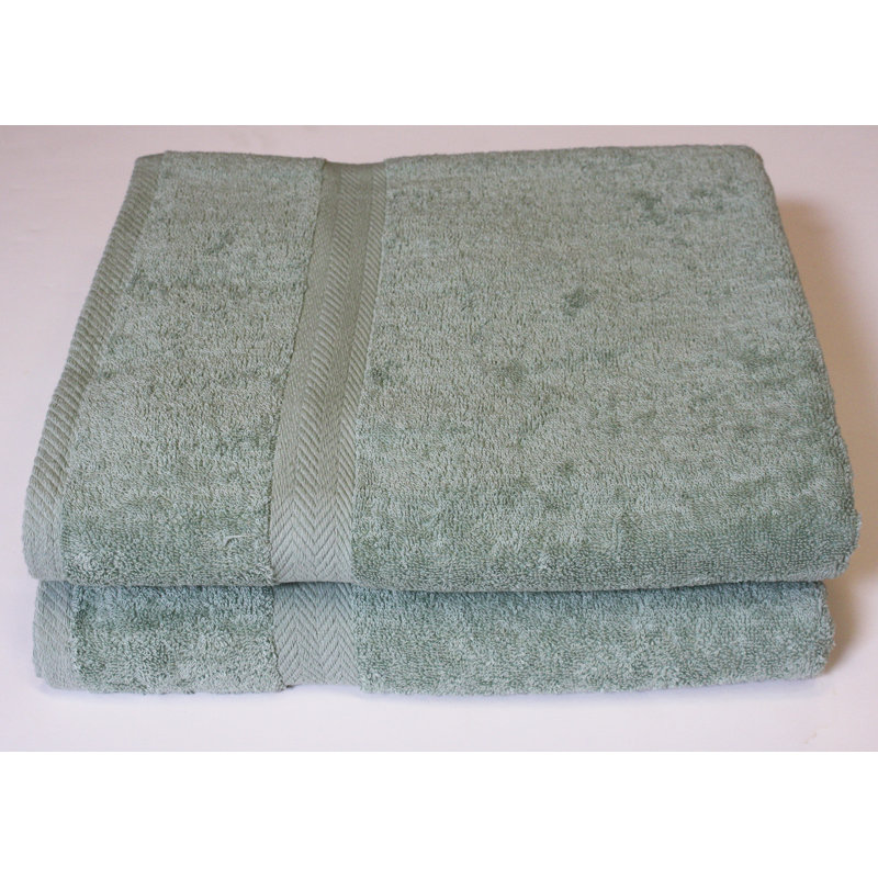 Kylan Plush Bath Sheet, Pacific