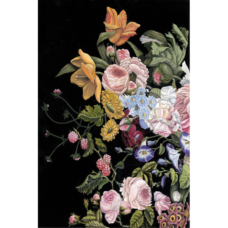 Baroque Diptych I by Naomi McCavitt - Wrapped Canvas Painting Print, 30cm H x 20cm W, Wrapped Canvas