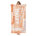 Peach orange monogram