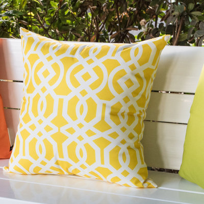 Geometric Outdoor Throw Pillow