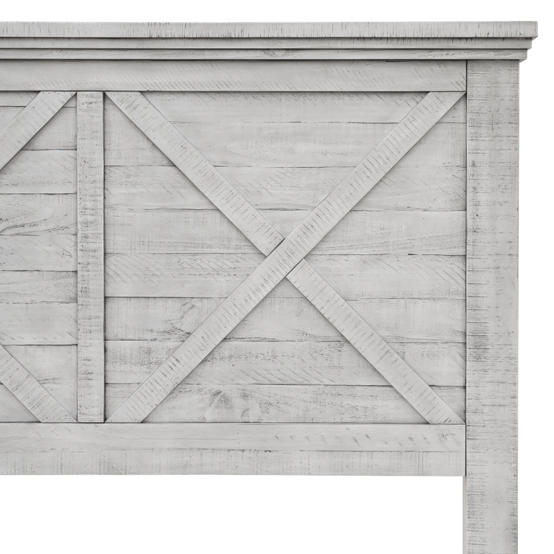 Drennan Solid Wood Panel Headboard, Queen