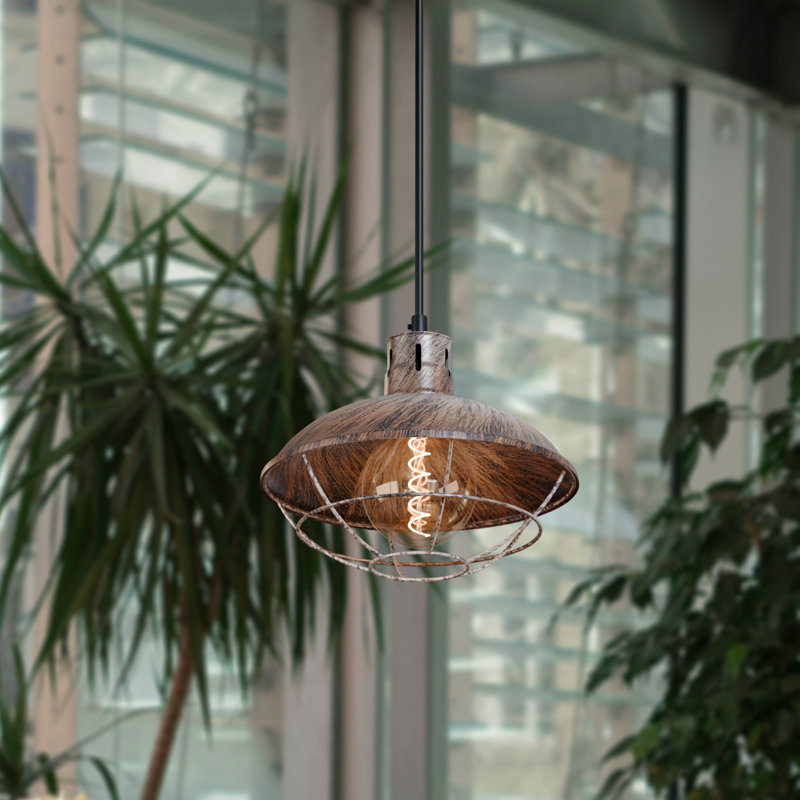 Akire 1 - Light Dome Pendant, Brushed Copper