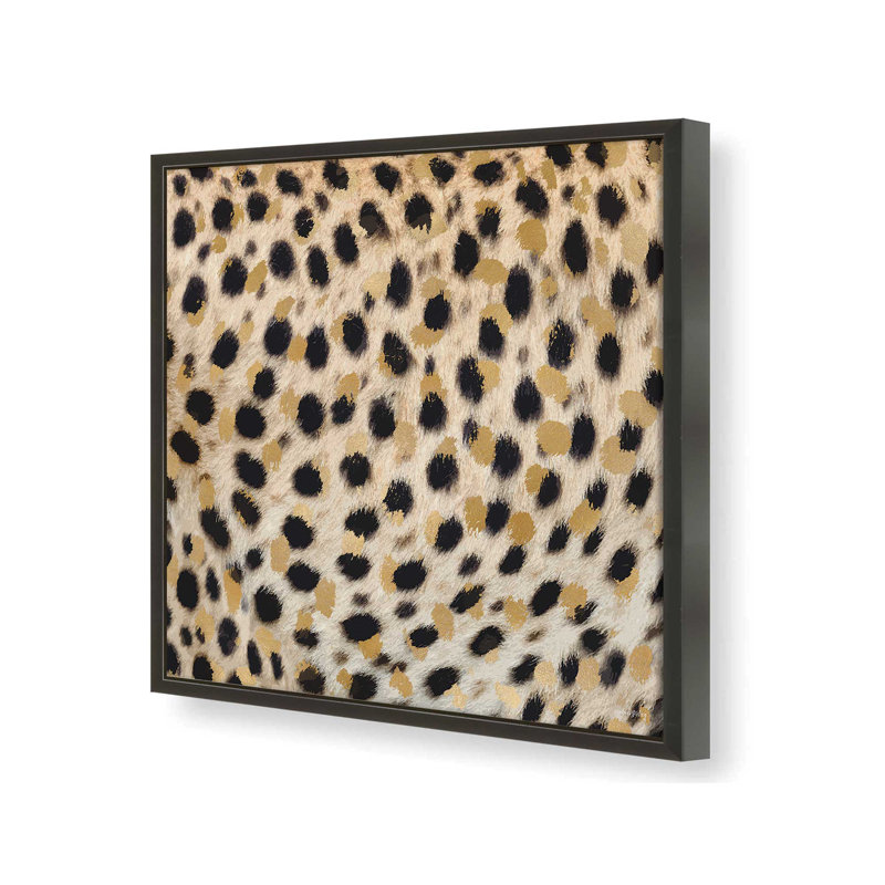 «Wild Whispers III» par Amber Sterling, reproduction d'art, L 20 po x H 20 po, Noir, Impression encadrée