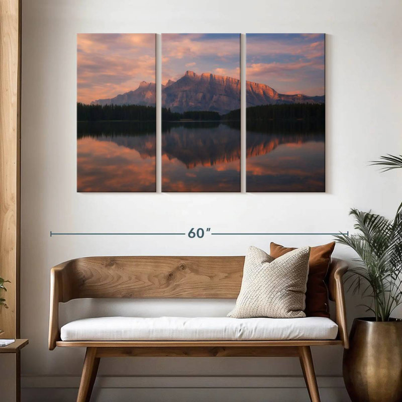 Alvord Two Jack Lake, 32" H x 50" W