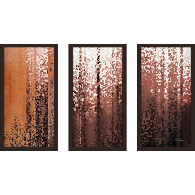 " Habakkuk 3:17-18 Rejoice In Hope " by Mark Lawrence 3 - Pieces, 25.5" H x 40.5" W x 1" D