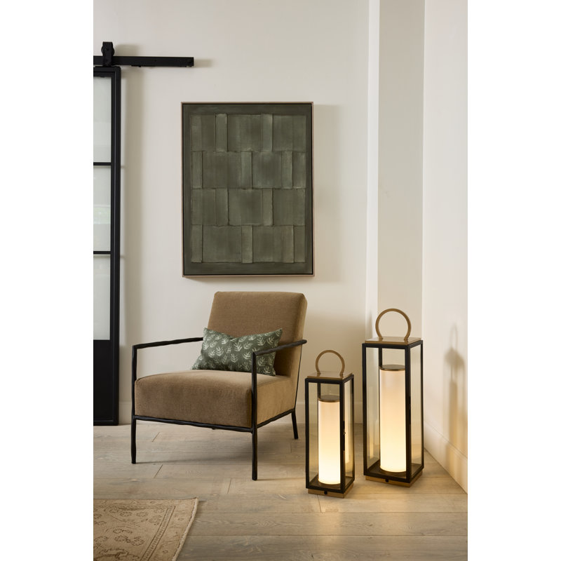 GARETH Rechargeable Table Lamp, 22.5" H x 6.25" W x 6.25" D